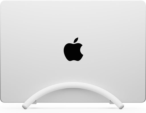 Twelve South BookArc Flex | Space-Saving Vertical Stand (White)