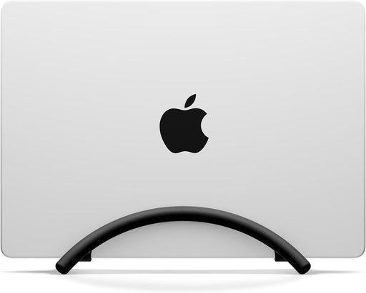 Twelve South BookArc Flex | Space-Saving Vertical Stand (Black)