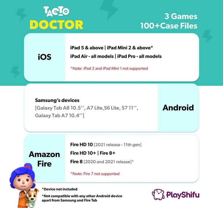 PlayShifu Tacto Doctor Operation Kit with STEM Learning