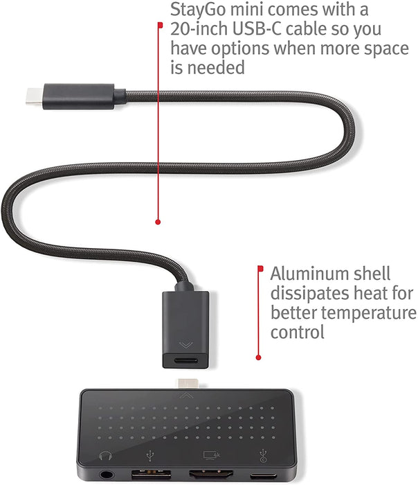 Twelve South StayGo Mini USB-C Hub