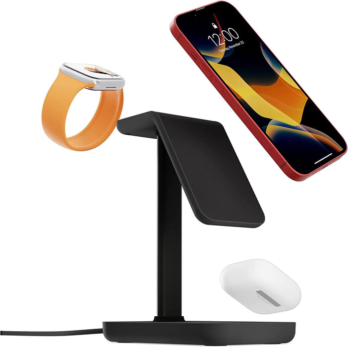 Twelve South HiRise 3 Wireless 3-in-1 Magnetic Charging Station (iPhones, AirPods and Apple Watch)