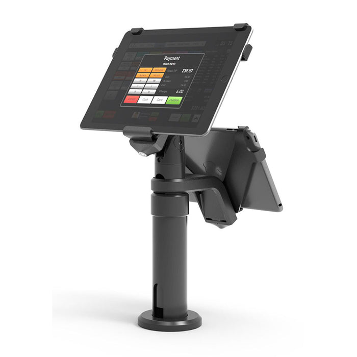 Compulocks V-Bracket & Pole for iPad 10.2 (Dual Screen)