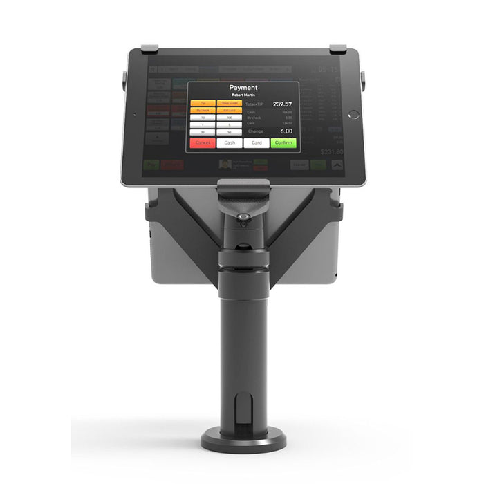 Compulocks V-Bracket & Pole for iPad 10.2 (Dual Screen)